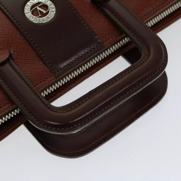 VALENTINO Cognac and Brown Business Bag - Picture 6 of 9